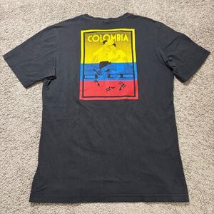 Vintage Puma Colombia Soccer T-Shirt Mens Large Graphic Print Football Y2K Tee